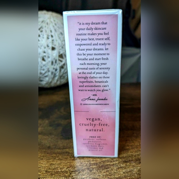5/75$ Dallas & James Skincare Co. Watermelon Dream Overnight Retinol Oil - Picture 4 of 13